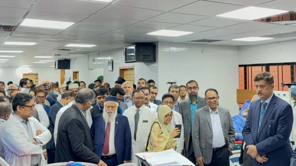 Visit of Honorable Health Advisor